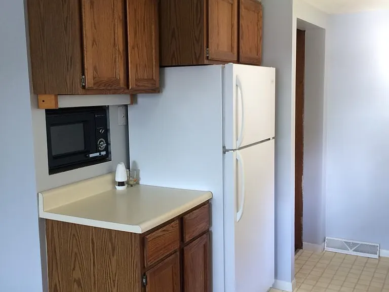Microwave & refrigerator