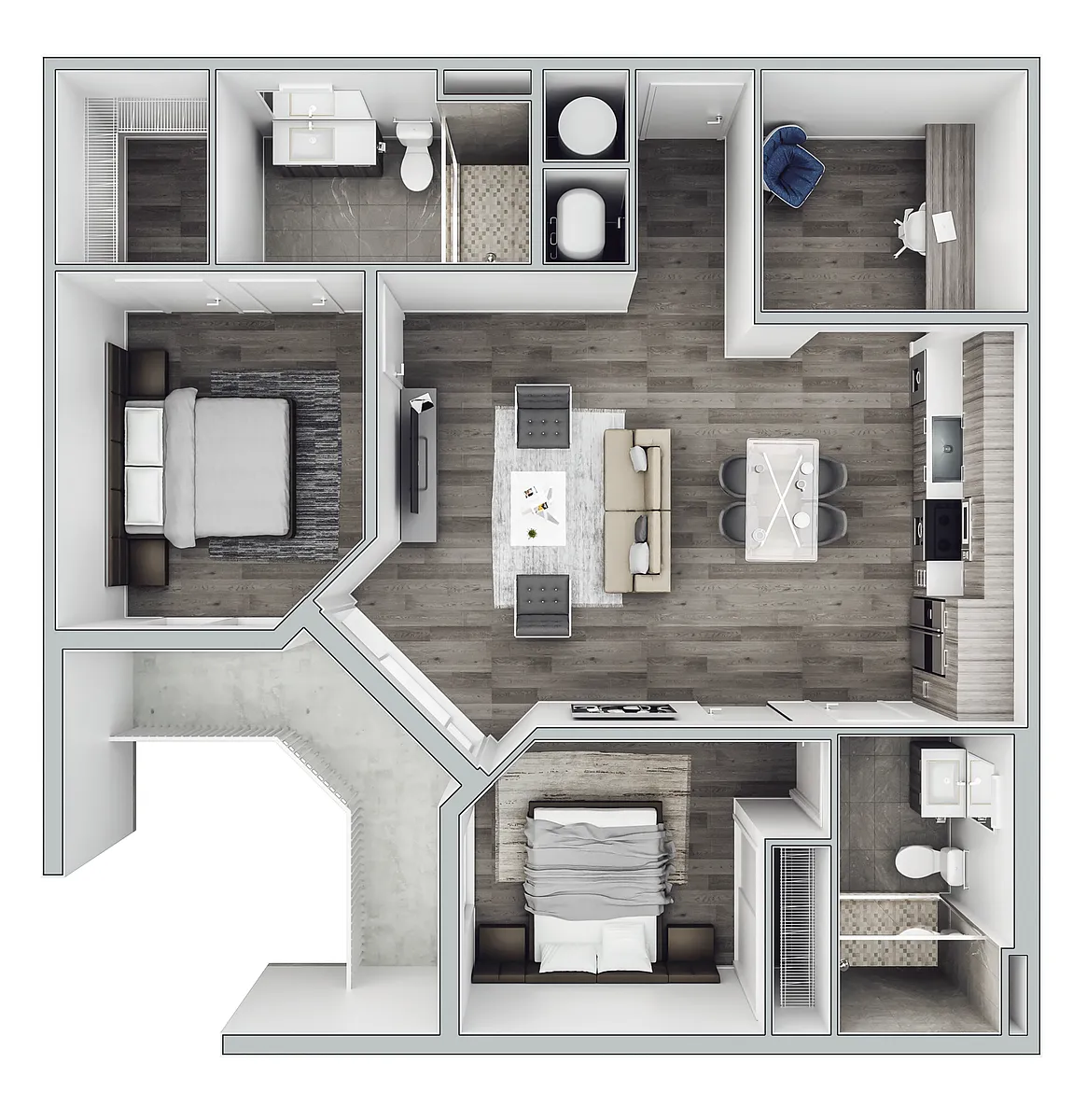 Floor plan B4