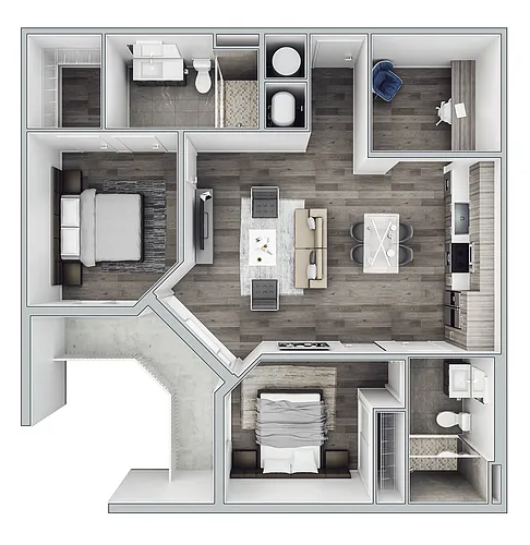 Floor plan B4