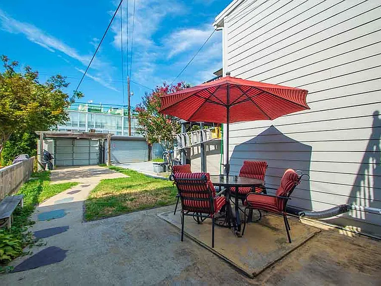 Patio and Lawn
