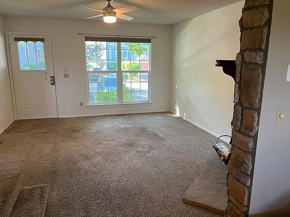 Front entry and living room