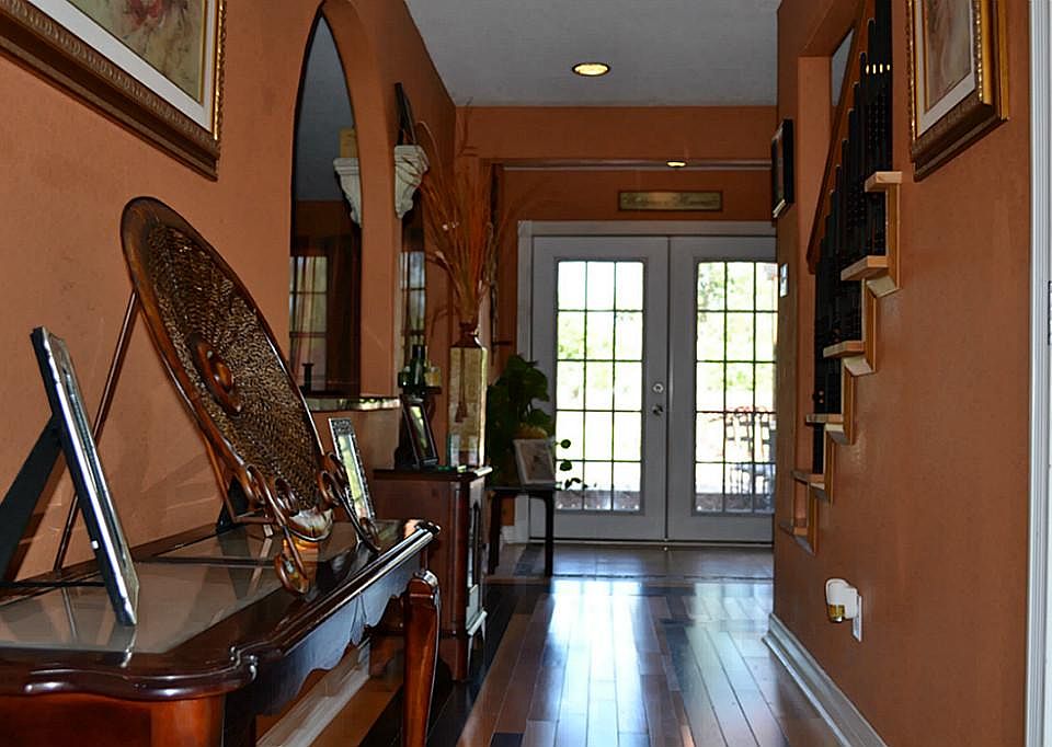 Walking into your new home.