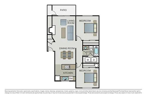 Floor plan Plan 2A