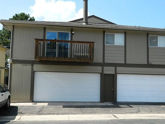 Upper level above all garages makes this unit very quiet. Deck is off living room.