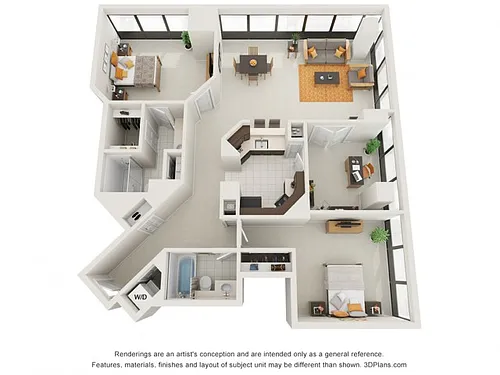 Floor plan The Parks
