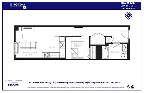 Floor plan 304