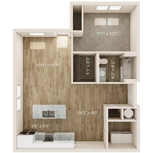 Floor plan Radiance