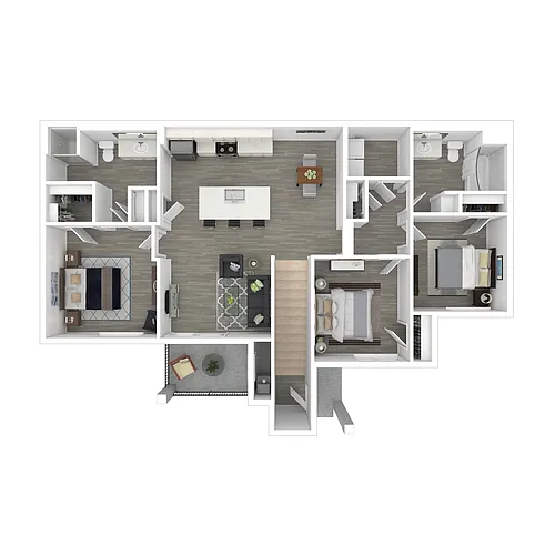 Floor plan 3x2 AU-3.0