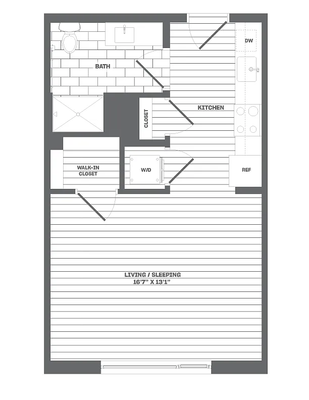 Floor plan Studio-A1.2