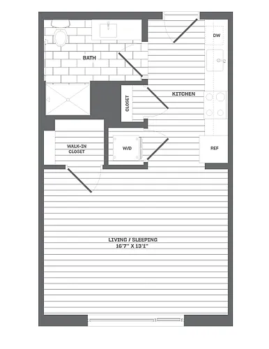 Floor plan Studio-A1.1