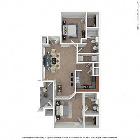 Floor plan B2A