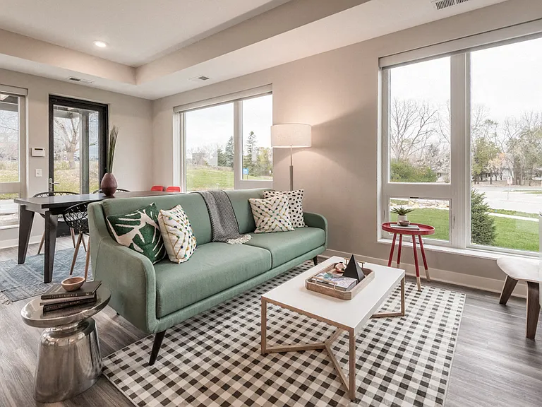 Open and inviting living spaces are perfect for relaxation and entertaining.