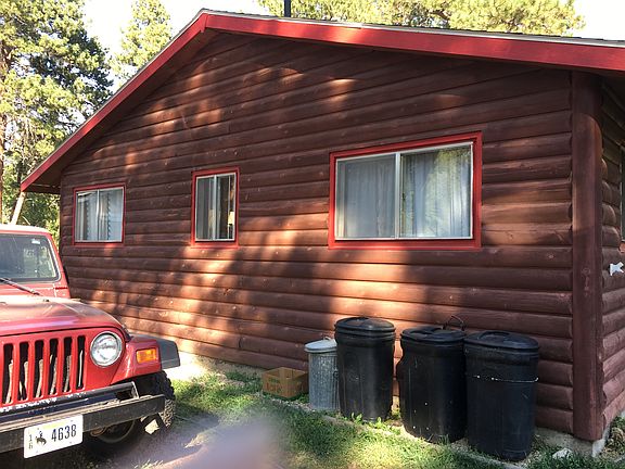 west side of house.