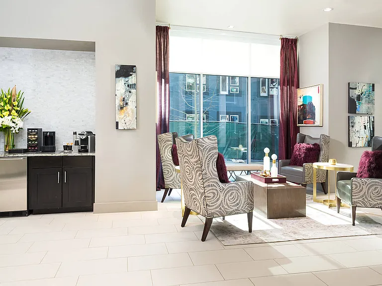 Start your day right with complimentary coffee and tea, available to energize you whenever you need a boost.