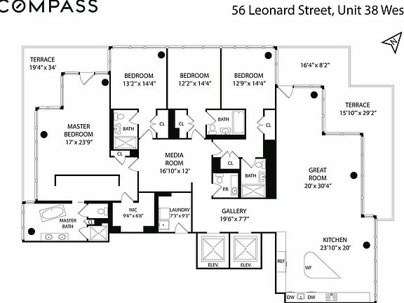 2nd image of 56 Leonard St APT 38