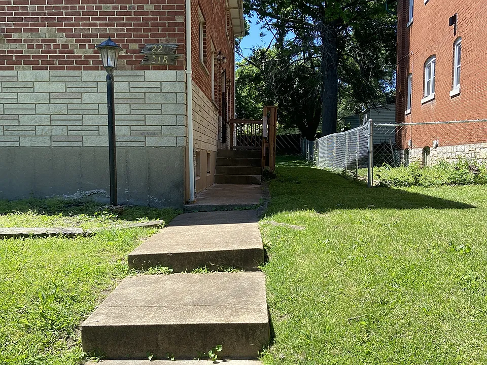 Pathway to front porch