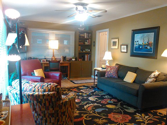 Living room from front door
