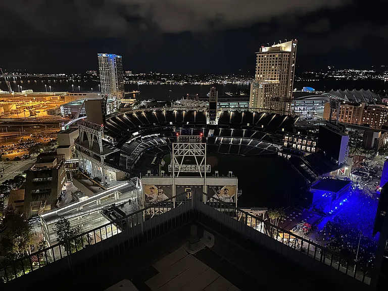Rooftop sky deck.