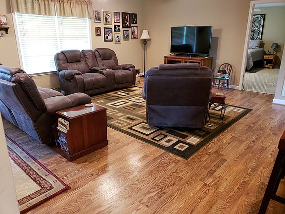 Living room and master entry