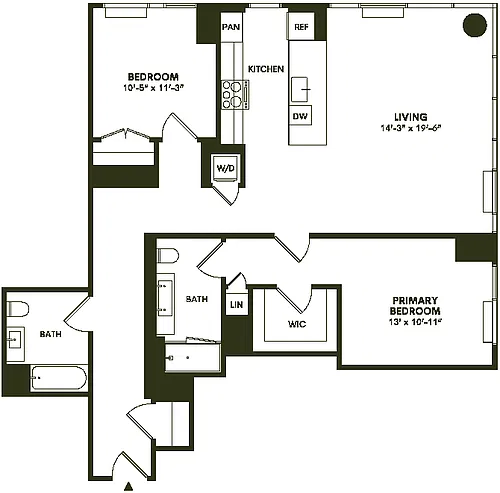 Floor plan 2G