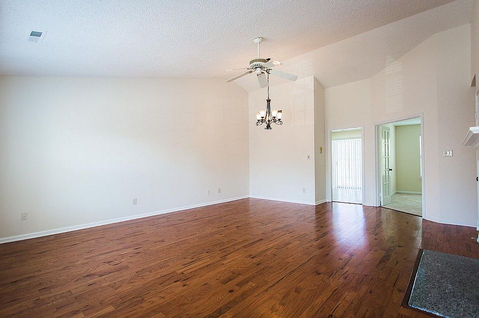 Gleaming hardwood floors
