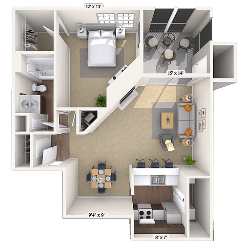 Floor plan Edisto