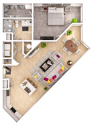 Floor plan A1F