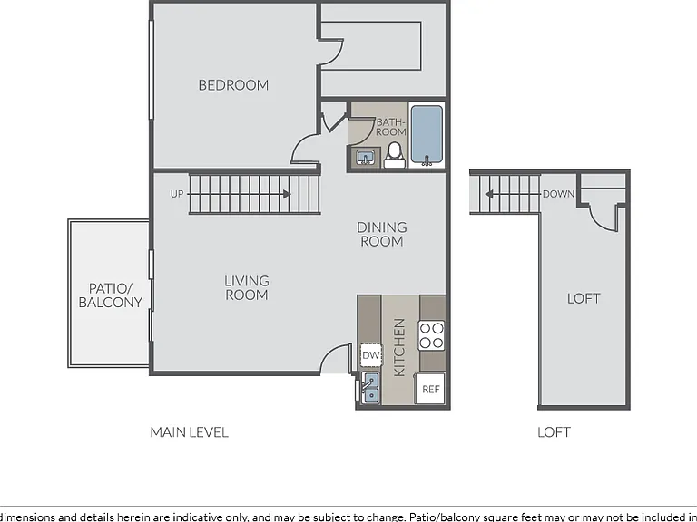 Plan 1B Loft