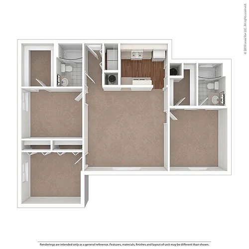 Floor plan Pine Phase II
