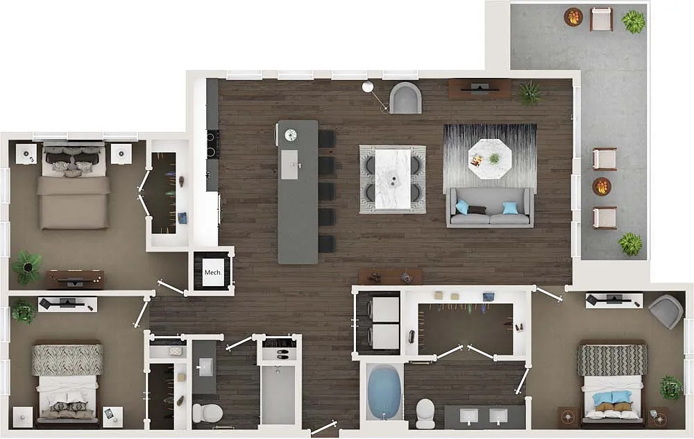 Floor plan Indigo