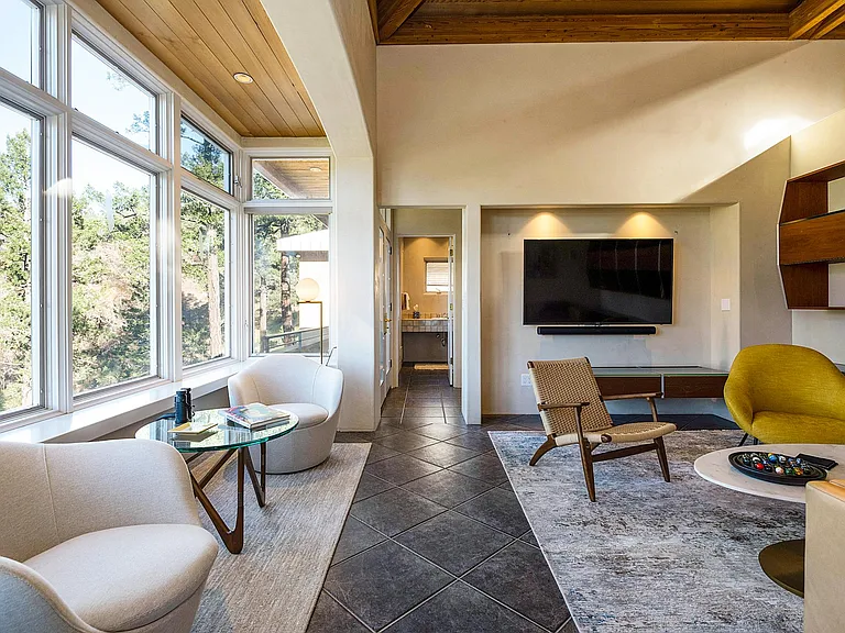 Media Room with Apple TV and Sonos Sound Bar