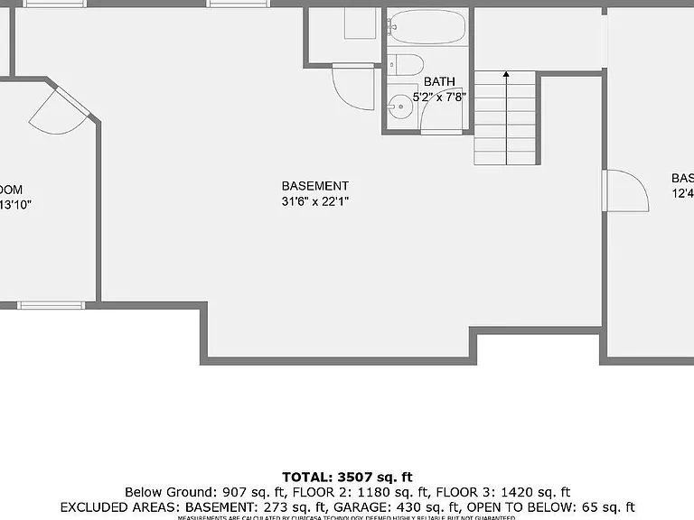Basement Floor Plan