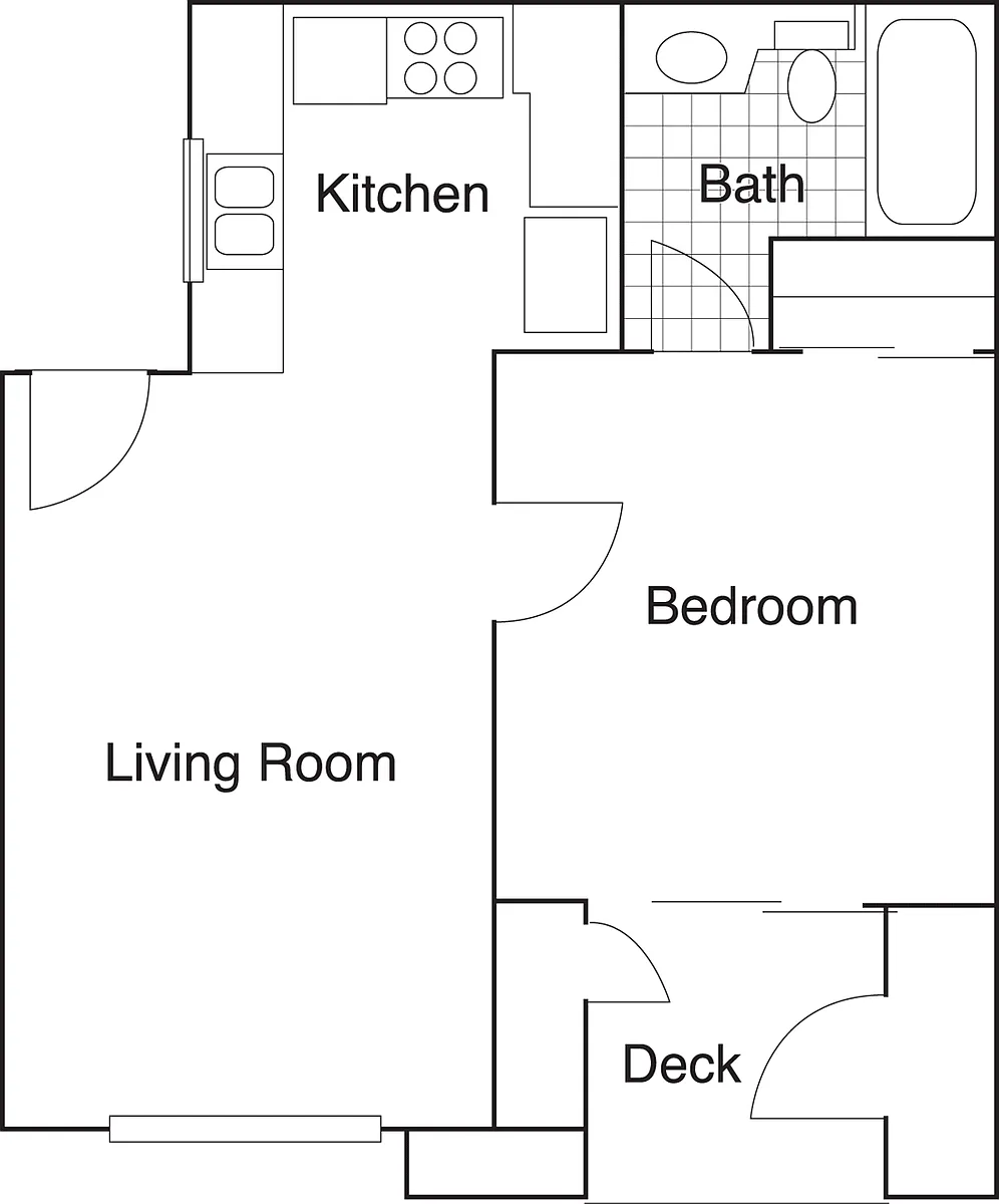 Floor plan The Ridge Renovated