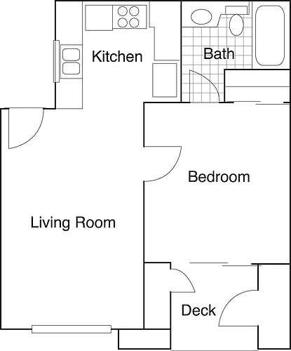 Floor plan The Ridge Renovated