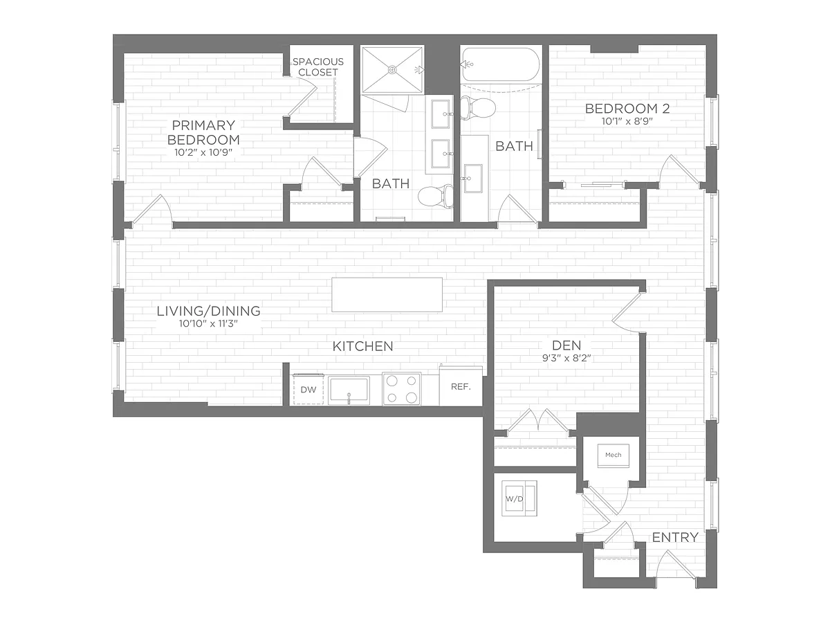 Floor plan B9