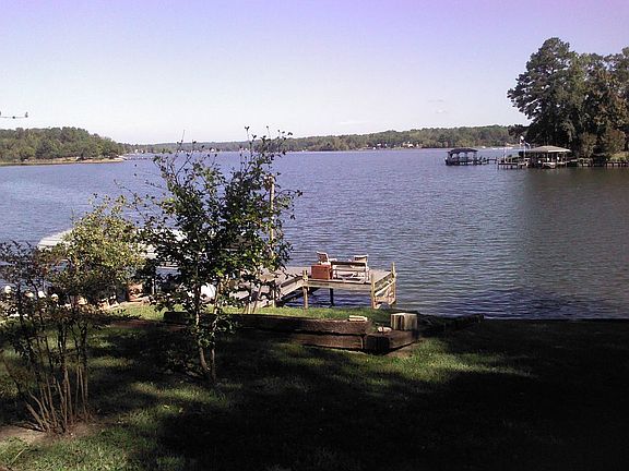 view from between houses