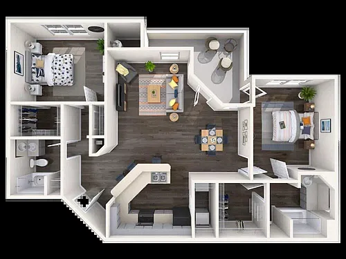Floor plan B2