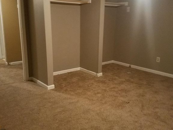 Master bedroom is 16x15 and has a double closet 