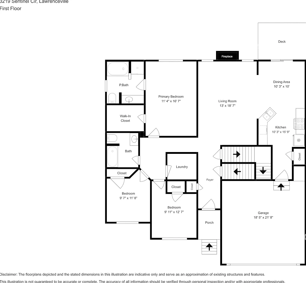 3219 Sentinel Cir Lawrenceville, GA 30043 — Photo 3