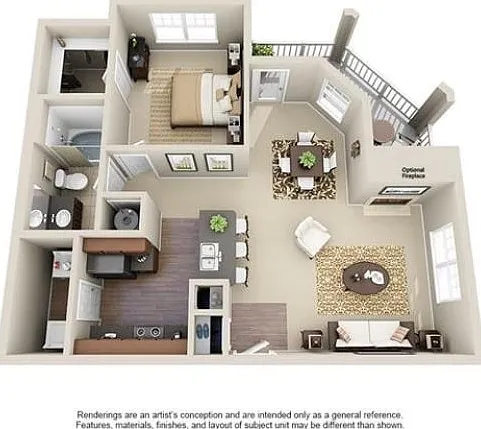 Murray | 1 Bedroom | 1 Bath | 833 SF Murray | 1 Bedroom | 1 Bath | 833 SF