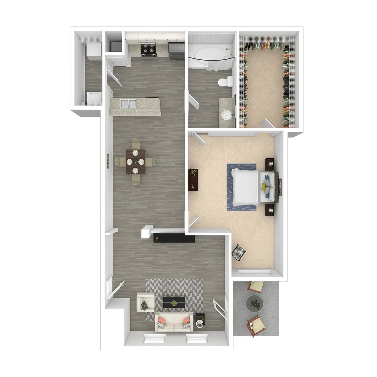 Floor plan The Kensington (A3)
