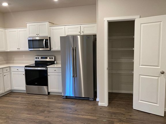 large fridge and pantry