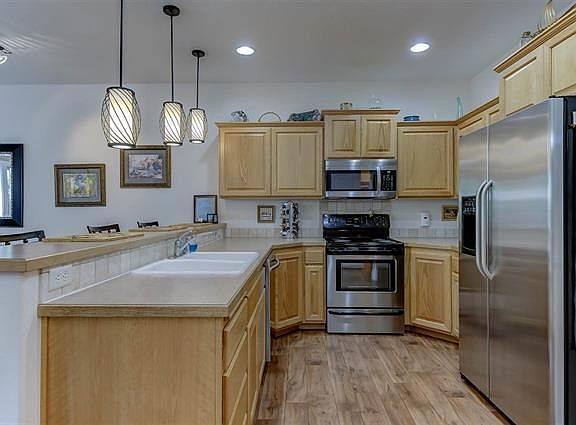 kitchen with stainless steel appliances