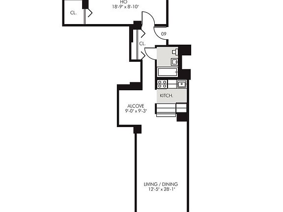 2nd image of 45 Wall St APT 809