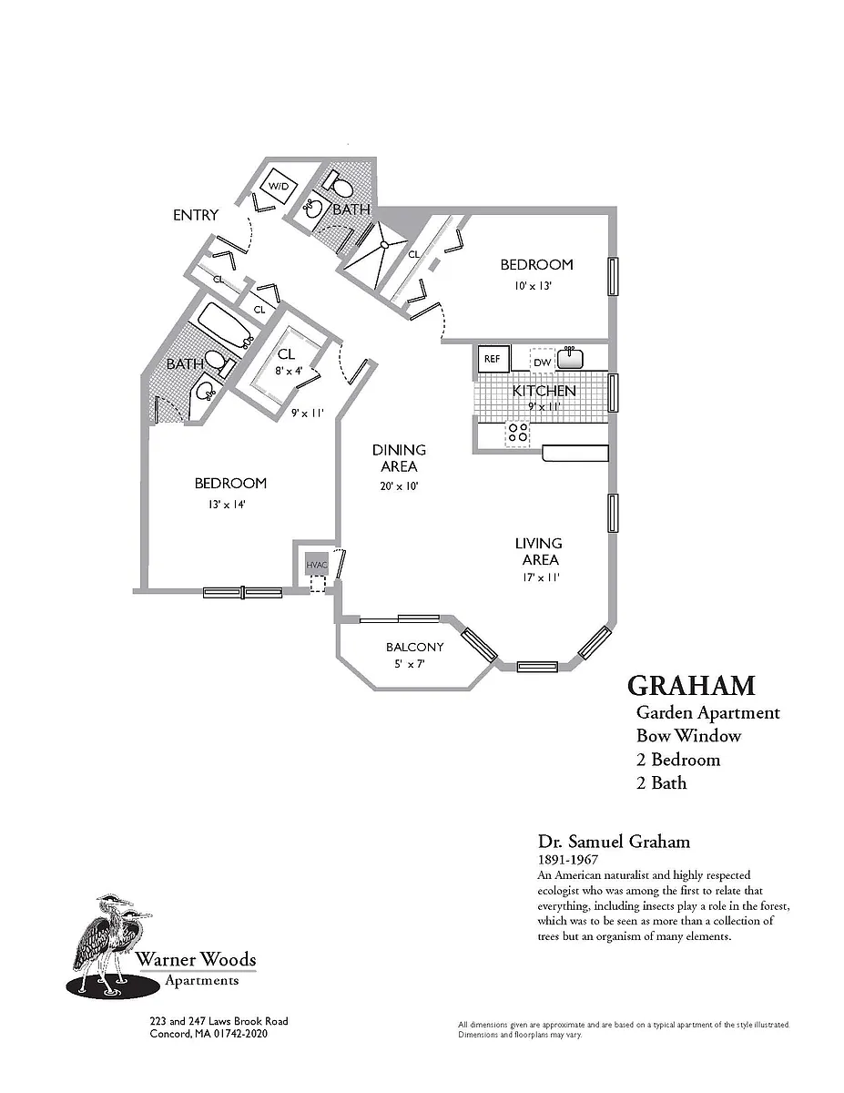 Floor plan Graham - End Unit Available