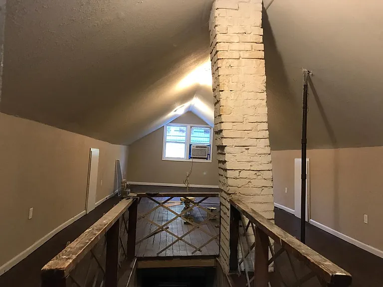 Big attic room