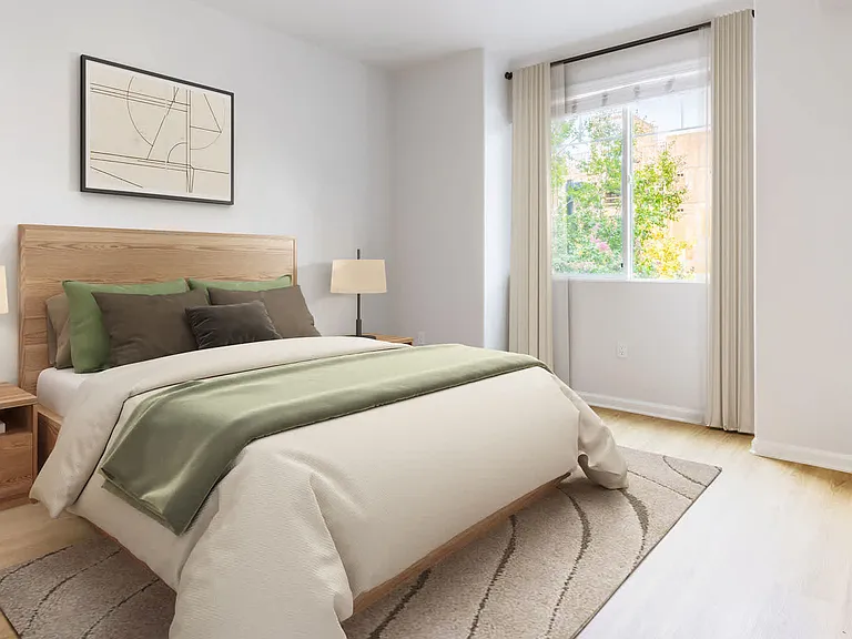 Bedroom with Hard Surface Flooring
