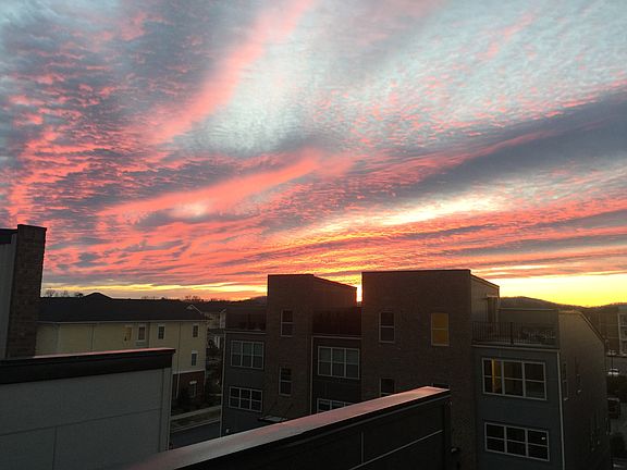 Sunrise from the rooftop