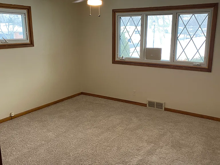 Main Bedroom Entrance View- New Ceiling Fan
