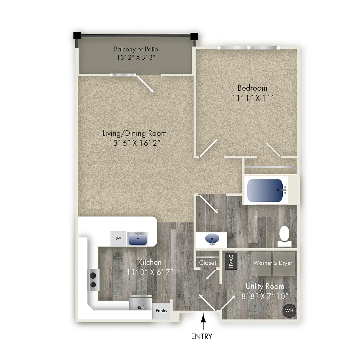 Floor plan Hydrogen